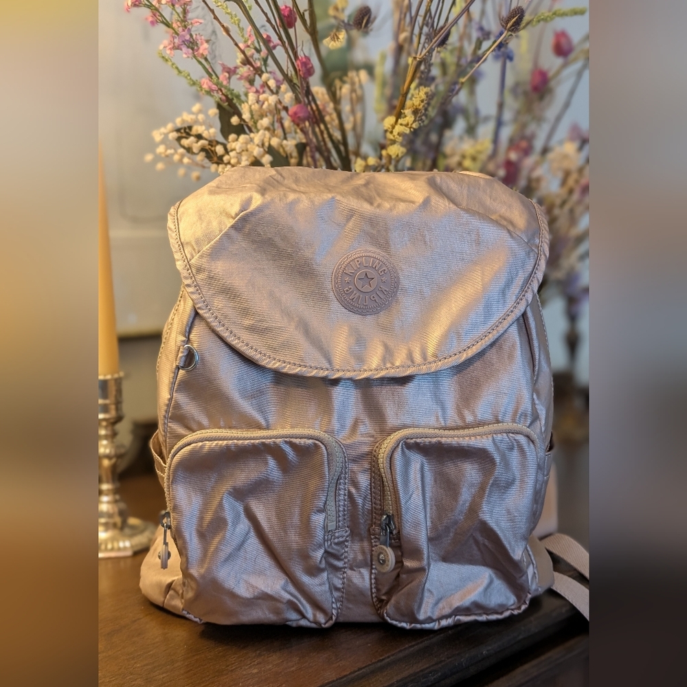 Kipling Metallic‎  Backpack